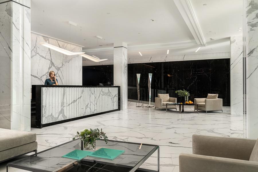 Входная группа комплекса Reef Residence, Ресепшн