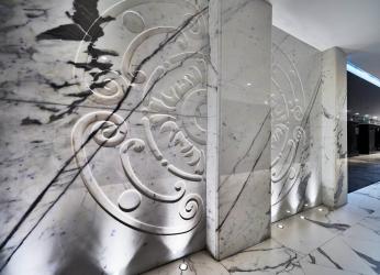 Входная группа комплекса Reef Residence, вид сбоку